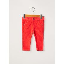 BOBOLI - Pantalon slim rouge en coton - Garçon - Taille TU - Modz