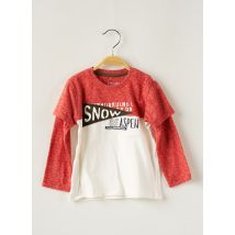 LOSAN - T-shirt rouge en polyester - Garçon - Taille TU - Modz