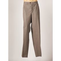 BRÜHL - Pantalon slim gris en coton - Homme - Taille 66 - Modz
