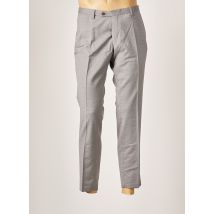 CLUB OF GENTS - Pantalon slim gris en laine vierge - Homme - Taille 46 - Modz