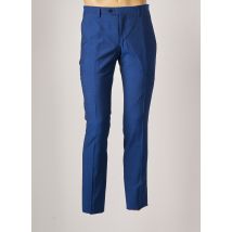 MANUEL RITZ - Pantalon slim bleu en laine vierge - Homme - Taille 38 - Modz