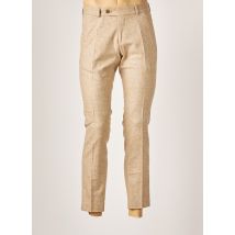 CARL GROSS - Pantalon slim beige en laine - Homme - Taille 40 - Modz