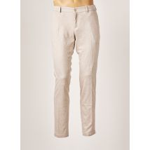 CARL GROSS - Pantalon slim beige en viscose - Homme - Taille 42 - Modz