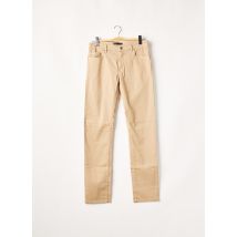 TELERIA ZED - Pantalon slim beige en coton pour homme - Taille W31 - Modz