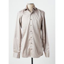 1863 BY ETERNA - Chemise manches longues beige en coton - Homme - Taille S - Modz