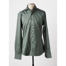 1863 BY ETERNA - Chemise manches longues vert en coton - Homme - Taille S - Modz