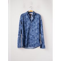 STRELLSON - Chemise manches longues bleu en coton pour homme - Taille S - Modz