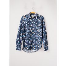ALTEMFLOWER - Chemise manches longues bleu en coton - Homme - Taille S - Modz