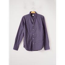 GMF 965 - Chemise manches longues bleu en coton - Homme - Taille S - Modz