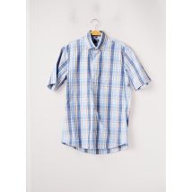 OLYMP - Chemise manches courtes bleu en coton - Homme - Taille XS - Modz