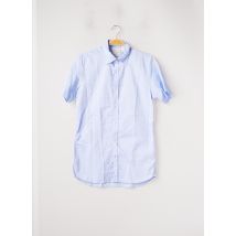 ALTEMFLOWER - Chemise manches courtes bleu en coton - Homme - Taille S - Modz