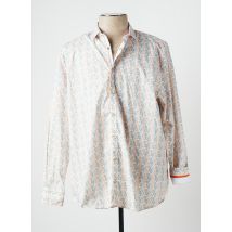 COLOURS & SONS - Chemise manches longues orange en coton - Homme - Taille 3XL - Modz