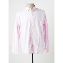 ALTEMFLOWER - Chemise manches longues rose en coton - Homme - Taille XXL - Modz