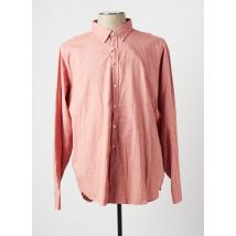 GMF 965 - Chemise manches longues rouge en coton - Homme - Taille 3XL - Modz