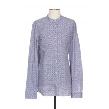 MANUEL RITZ - Chemise manches longues bleu en coton - Homme - Taille S - Modz