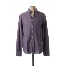 GMF 965 - Chemise manches longues bleu en coton - Homme - Taille XL - Modz