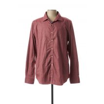 GMF 965 - Chemise manches longues rouge en coton - Homme - Taille XL - Modz