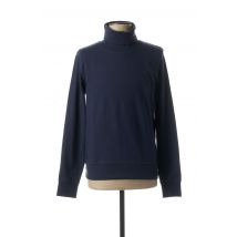 S.OLIVER - Pull col roulé bleu en coton - Homme - Taille S - Modz