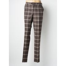 MMX - Pantalon chino marron en laine vierge - Homme - Taille TU - Modz