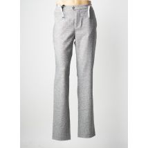 TELERIA ZED - Pantalon chino gris en laine vierge pour homme - Taille 40 - Modz