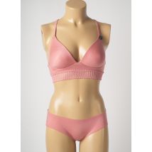 PIEGE - Ensemble lingerie rose en polyamide pour femme - Taille 40 - Modz
