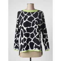 PAME CARRIONI - Pull noir en viscose - Femme - Taille 38 - Modz