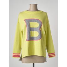 PAME CARRIONI - Pull jaune en viscose - Femme - Taille 38 - Modz