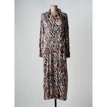 MARIA BELLENTANI - Robe longue noir en coton - Femme - Taille 38 - Modz