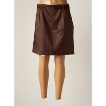 LOLESFILLES - Jupe courte marron en polyester - Femme - Taille 42 - Modz