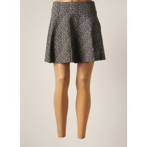MARIA BELLENTANI - Jupe courte gris en viscose - Femme - Taille 36 - Modz
