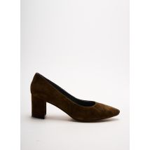 FUGITIVE BY FRANCESCO ROSSI - Escarpins vert en cuir - Femme - Taille 38 - Modz