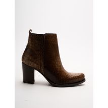 REGARD - Bottines/Boots marron en cuir pour femme - Taille 37 - Modz