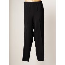 FRANCOISE F - Pantalon droit noir en polyester - Femme - Taille 54 - Modz
