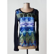 SIDECAR - T-shirt bleu en viscose - Femme - Taille 40 - Modz