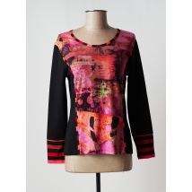 FRANCOISE DE FRANCE - T-shirt noir en viscose - Femme - Taille 40 - Modz