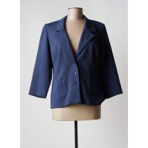 FRANCOISE DE FRANCE - Blazer bleu en polyester - Femme - Taille 44 - Modz