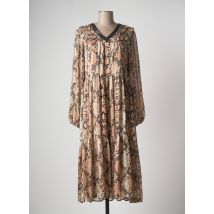 NÜ - Robe longue beige en polyester - Femme - Taille 38 - Modz