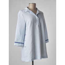 BARILOCHE - Tunique manches longues bleu en polyester - Femme - Taille 40 - Modz