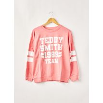 TEDDY SMITH - Sweat-shirt rose en coton - Fille - Taille TU - Modz