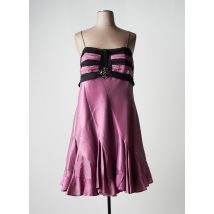 CREATIF PARIS - Robe mi-longue violet en nylon - Femme - Taille 46 - Modz