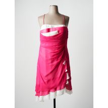 CREATIF PARIS - Robe mi-longue rose en polyester - Femme - Taille 46 - Modz