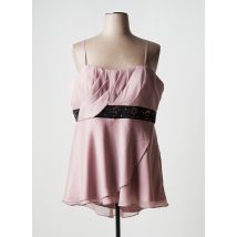 CREATIF PARIS - Top rose en polyester - Femme - Taille 48 - Modz