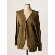 PAKO LITTO - Gilet manches longues vert en coton - Femme - Taille 38 - Modz