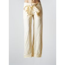 FORNARINA - Pantalon large beige en coton - Femme - Taille W28 - Modz
