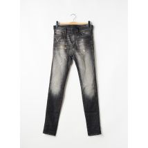 DIESEL - Pantalon slim gris en coton - Homme - Taille TU - Modz