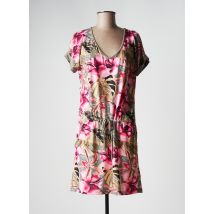 CHRISMAS'S - Robe mi-longue vert en polyester - Femme - Taille 38 - Modz