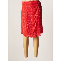 ARMOR LUX - Jupe mi-longue rouge en cuppro pour femme - Taille 46 - Modz