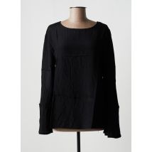 BENETTON - Blouse noir en viscose - Femme - Taille 40 - Modz
