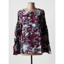 BENETTON - Blouse violet en viscose - Femme - Taille 38 - Modz