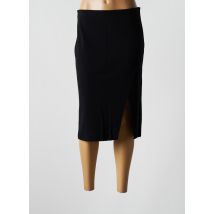 BENETTON - Jupe mi-longue noir en acrylique - Femme - Taille 38 - Modz